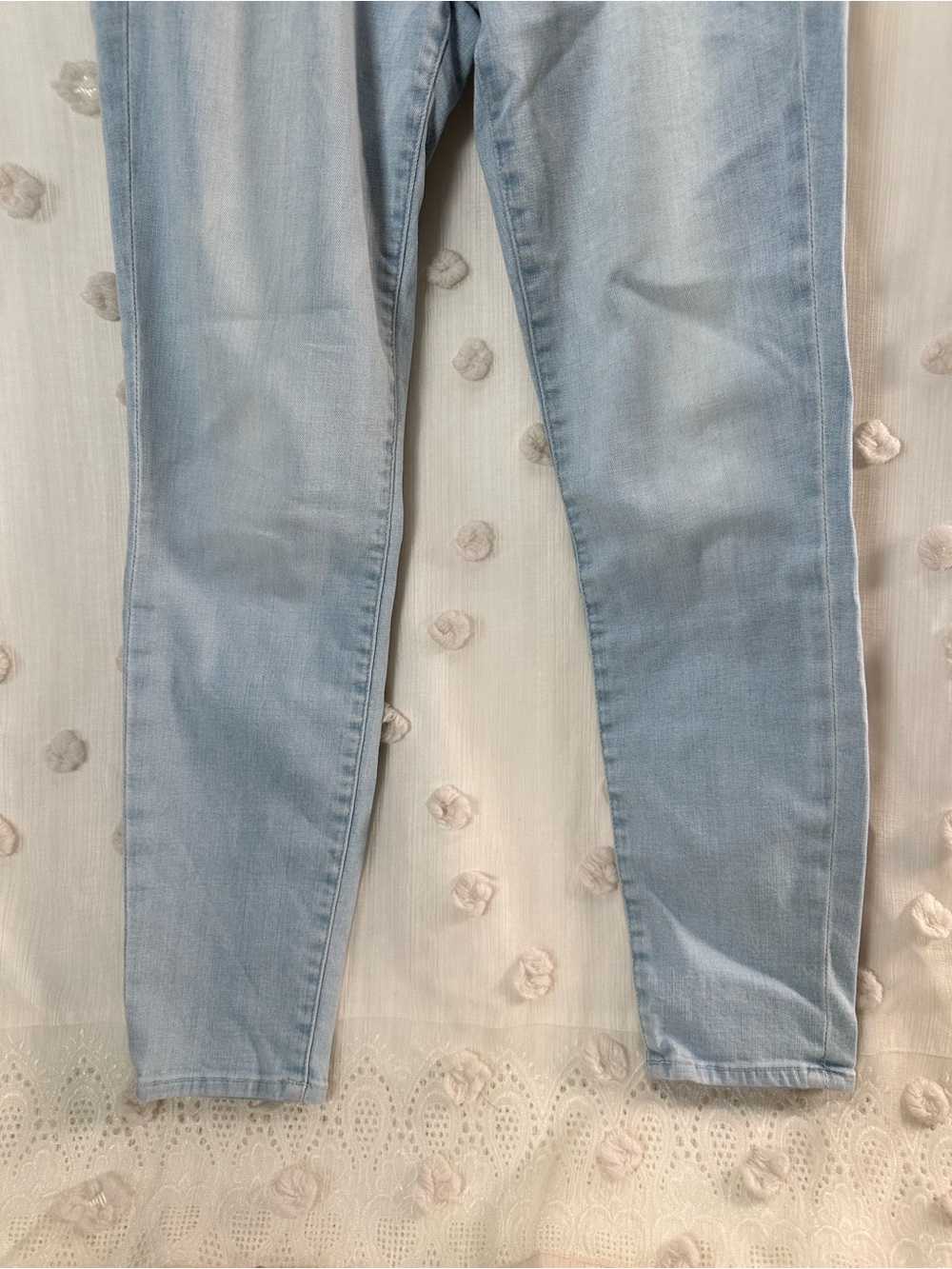 Frame Denim Women’s Light Wash Skinny Jeans Size 27 - Picture 3 of 6